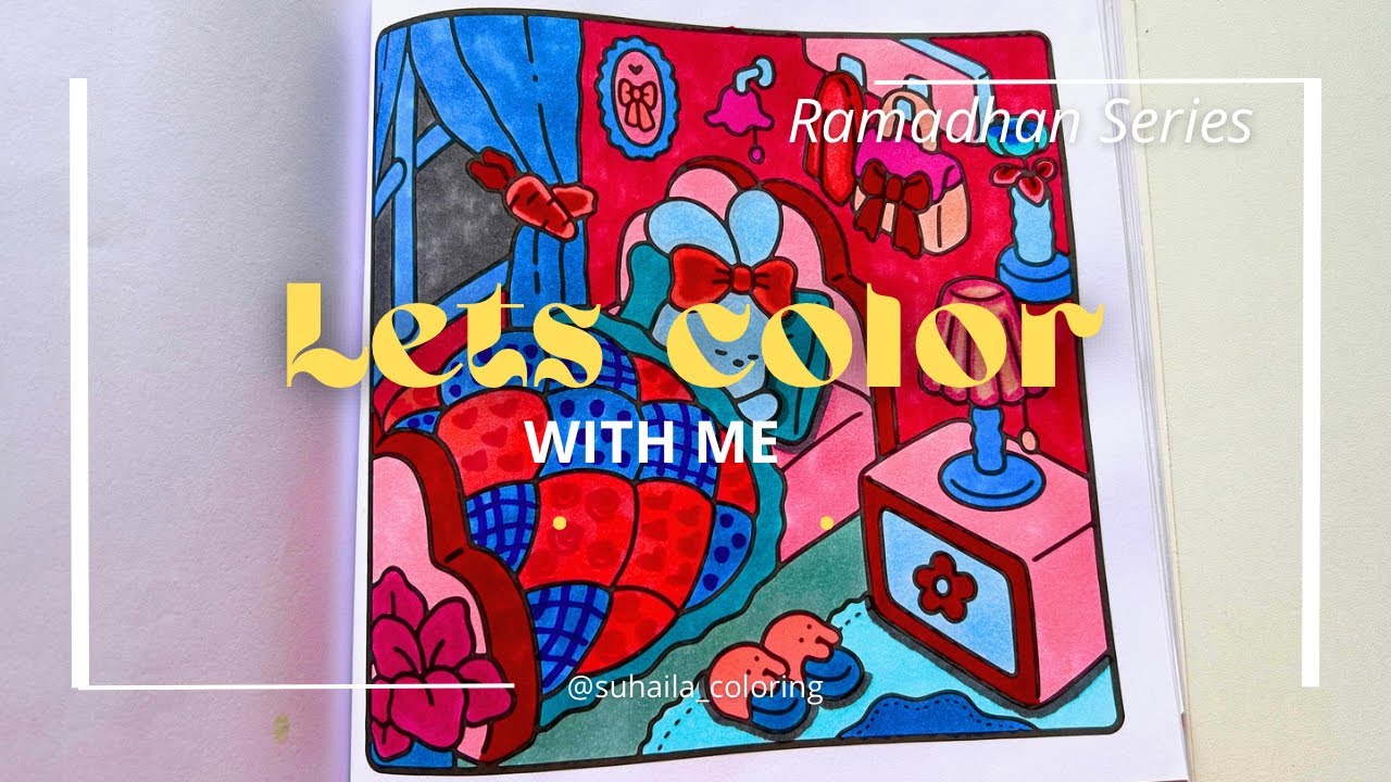 #12 Using two colors only 🔴🔵 | Little Corner | Cocowyo