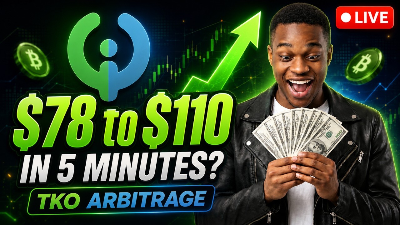 I Turned $78 Into $110 In 5 Minutes | Crypto Arbitrage With Binance & USDT (2026)