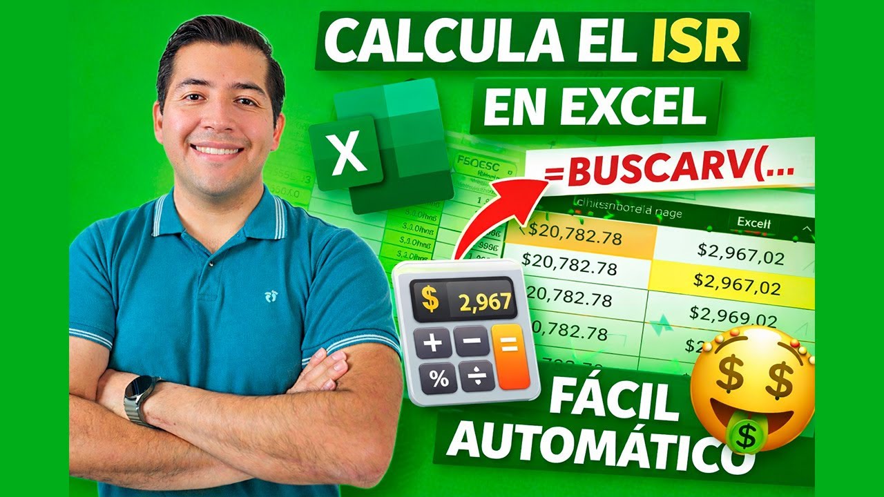 Calcular el ISR en Excel con Función BuscarV