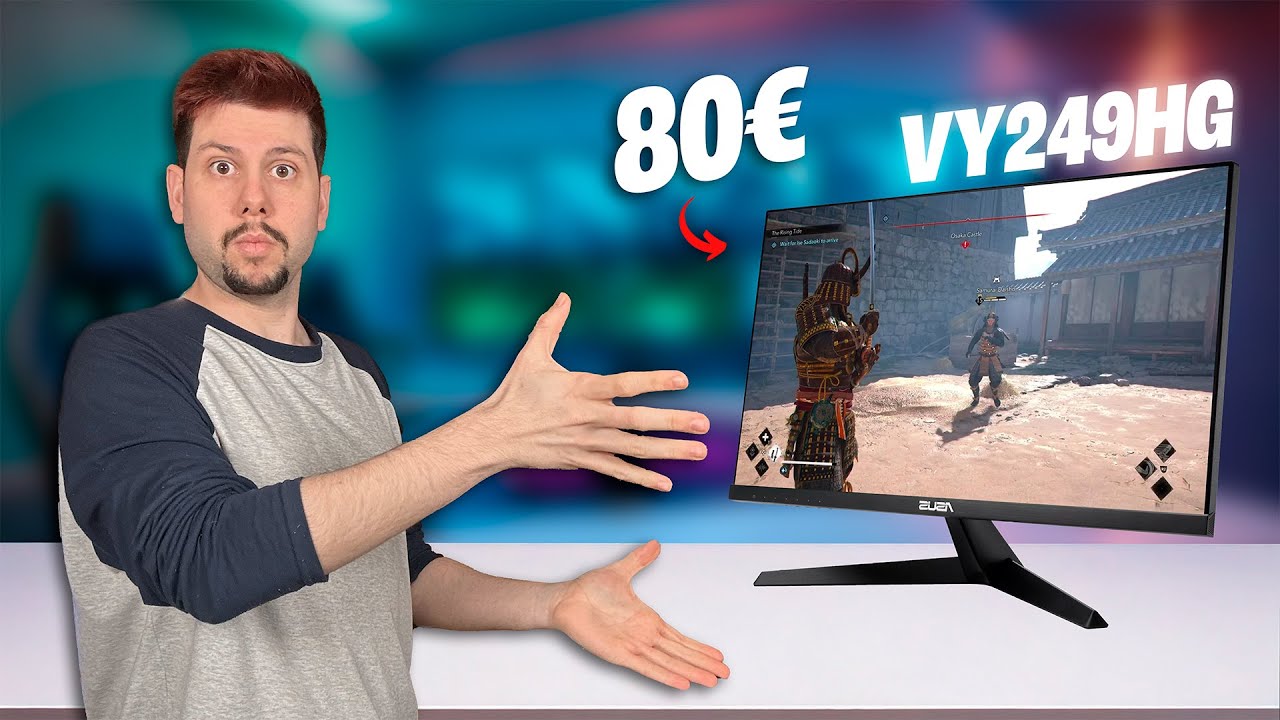 Este Monitor Gaming IPS es Bonito, Barato y BUENO!🔥