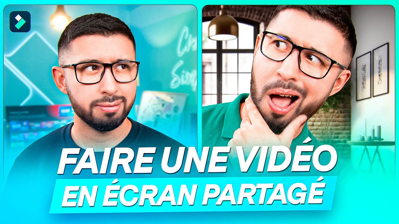 Comment faire une vidéo en écran partagé (split screen) sur Filmora 12