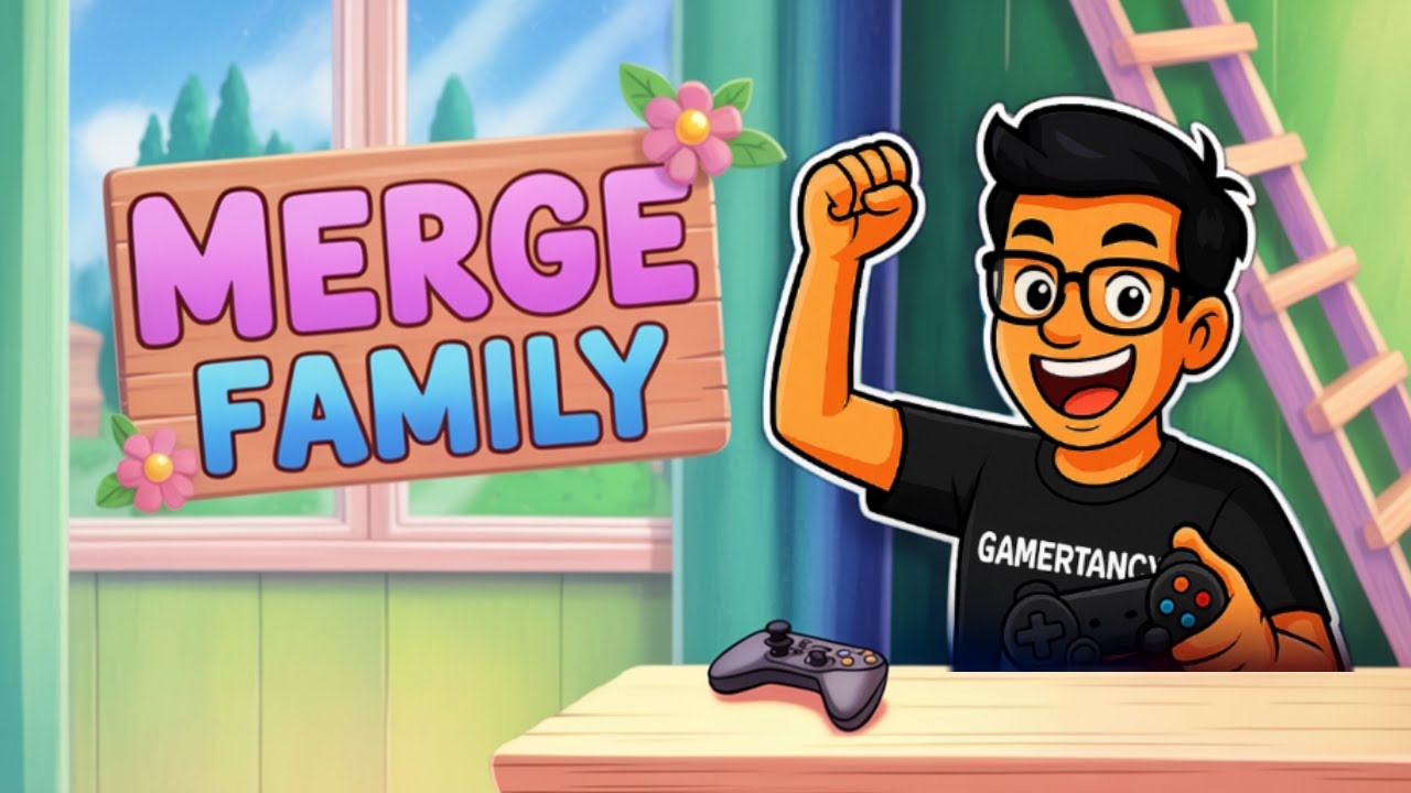 Merge Family | Fun Puzzle & Home Makeover 🏡🧩 Creative Gameplay 🎮