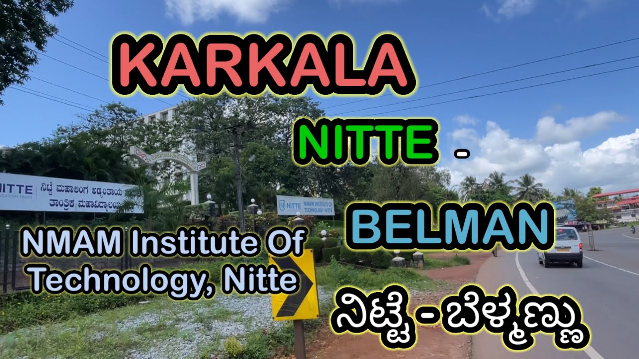@Seeing is Believing #karkala #udupi  #nitte #belman #nmamitnitte #karkalanews