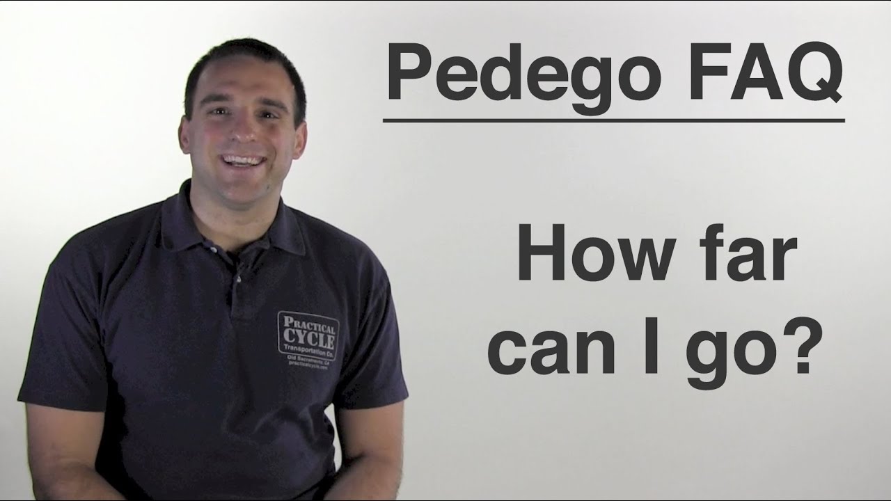 Pedego FAQ: How far can I go?