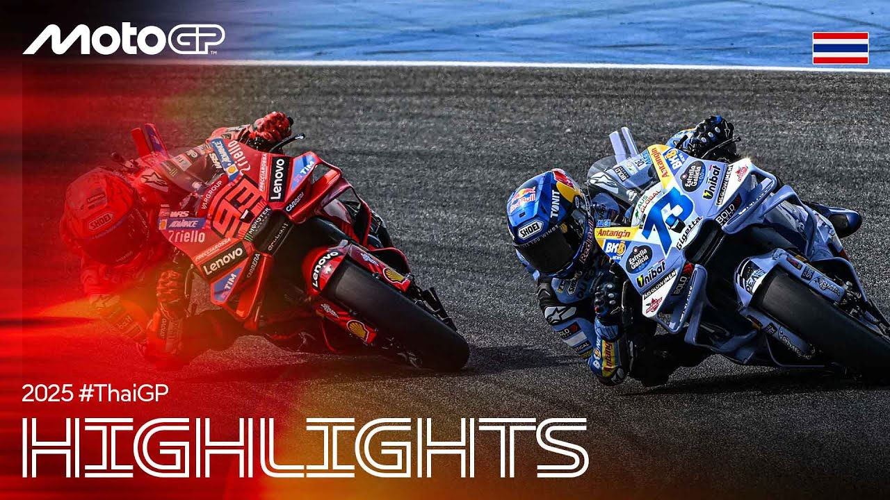 MotoGP HIGHLIGHTS 🧘‍♂️ 2025 Thai GP