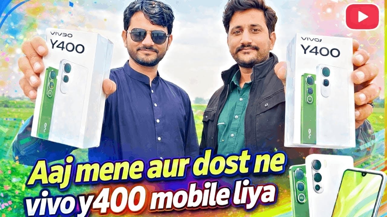 Aaj Main Aur Dost Ne Vivo Y400 Mobile Liya 😍