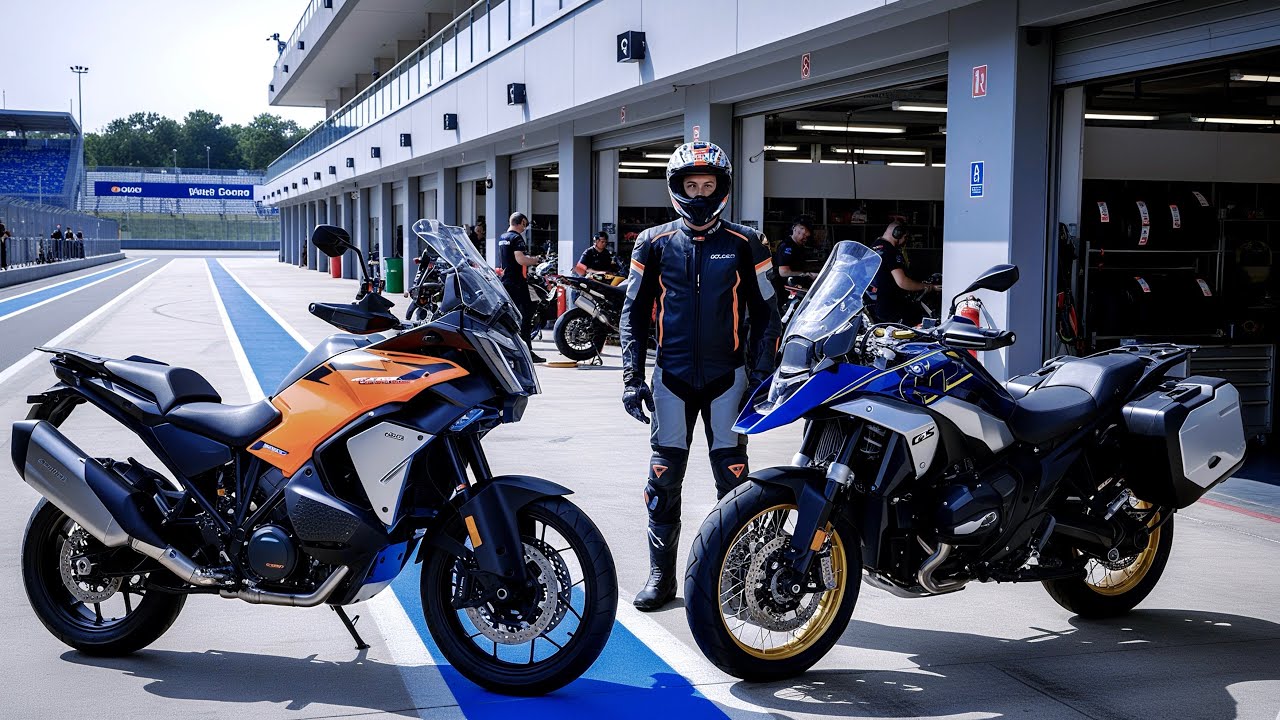 BMW R1300GS 2026 против KTM 1390 Adventure — изысканный или необузданный? Битва лучших мотоциклов...