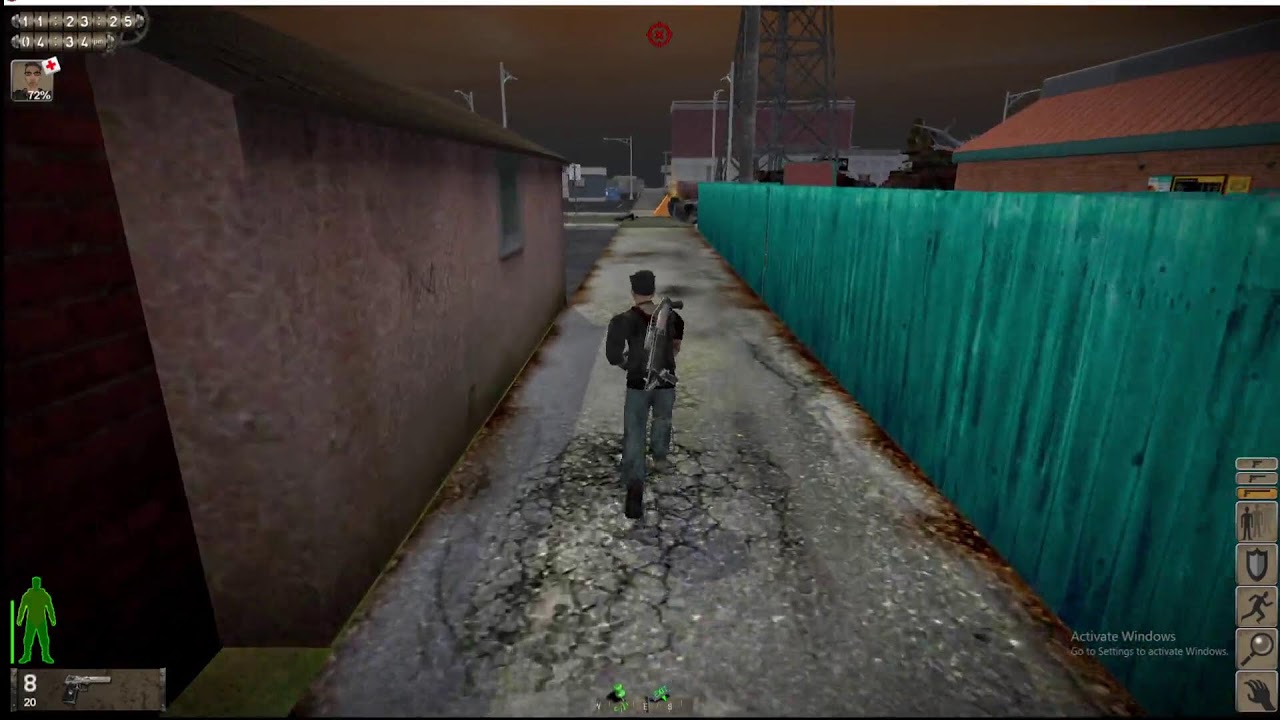 fort zombie police station run part 1