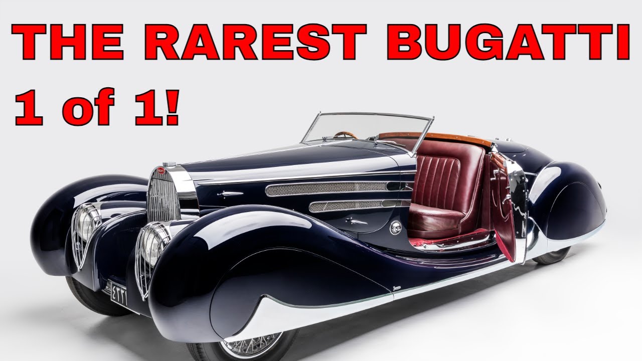 THE RAREST BUGATTI - ONLY 1 EVER MADE! | SHAH BUGATTI
