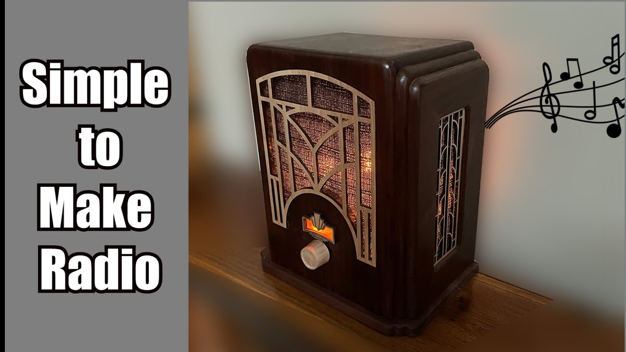 Custom Built Old Time Radio with a Modern Twist!