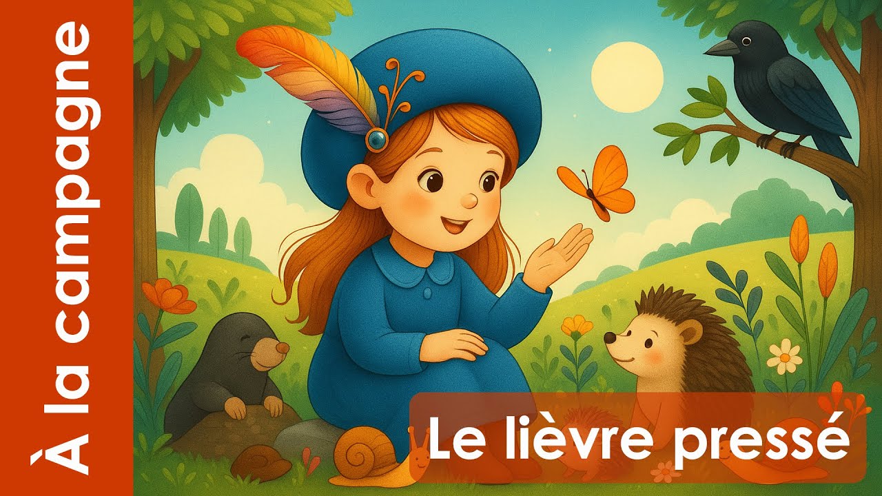 Le Lièvre pressé | Poème pour les petits – Maupyriel