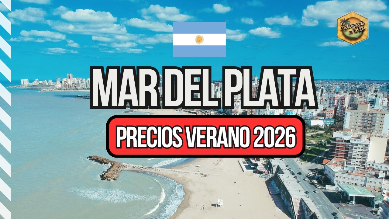 🇦🇷 Mar del Plata 💰 Precios verano 2026☀️ Playa, comidas, actividades, transporte ✅ Costa atlántica