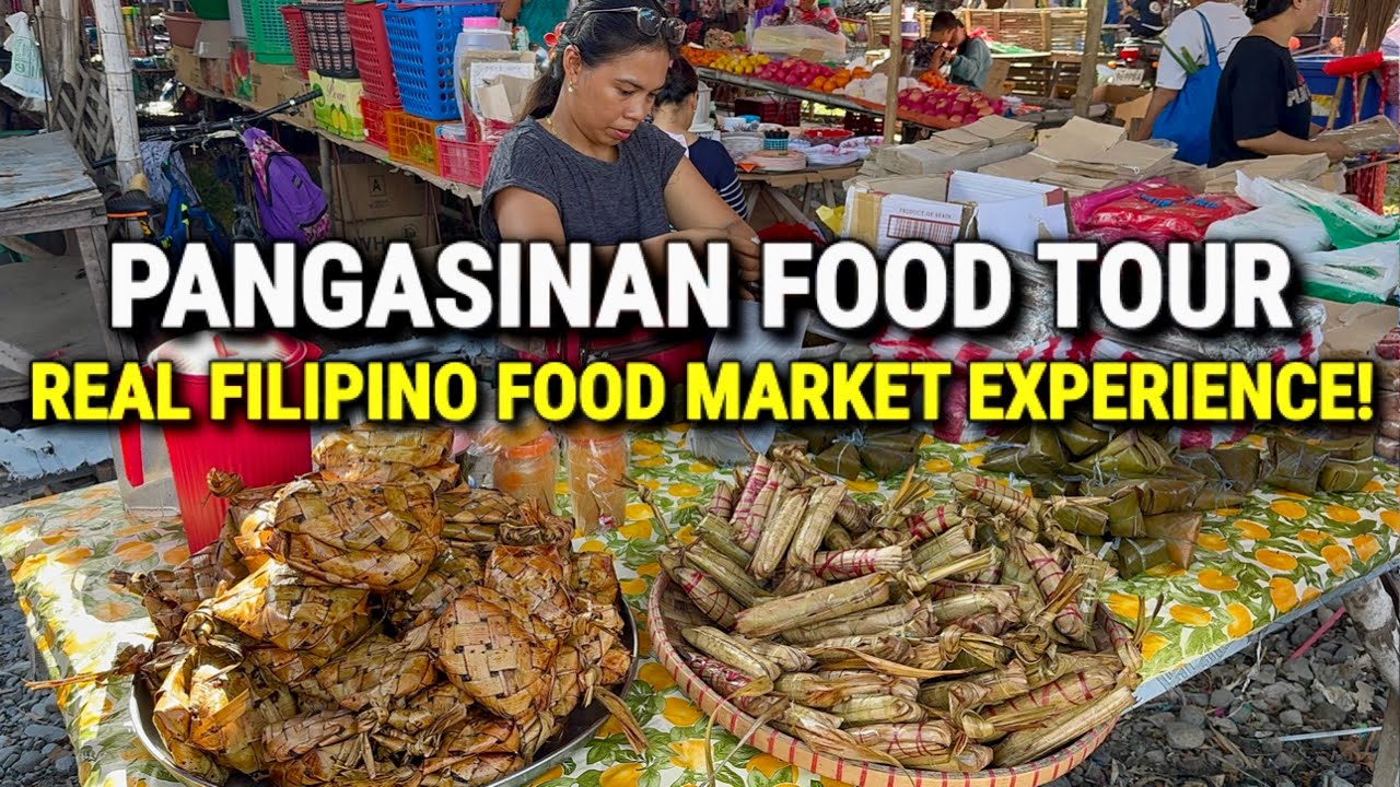 Massive Filipino Food Tour in Pangasinan – Amazing Market Day in Calasiao, Philippines!