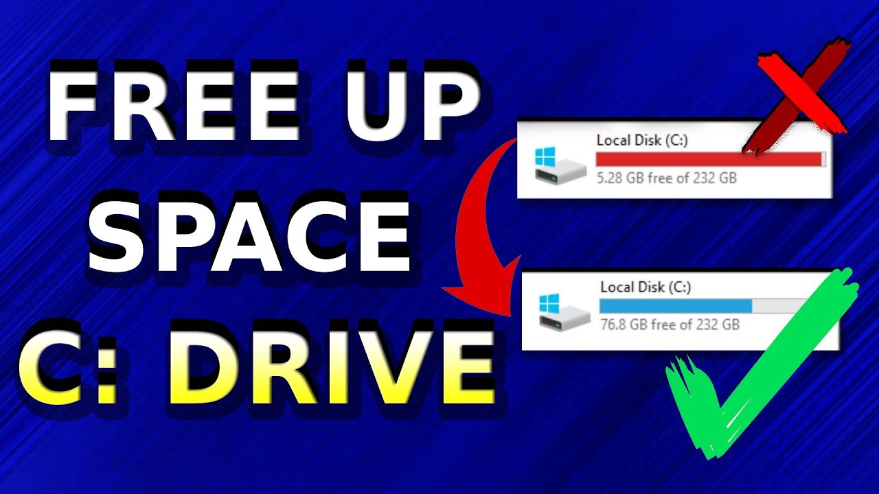 How to Free up Space on C Drive Windows 11