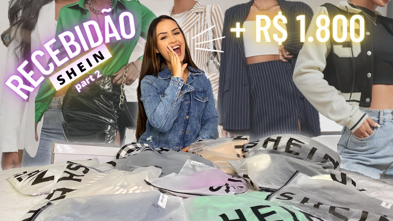 MINHA MAIOR COMPRA DA SHEIN |  Mais de R$ 1.800,00 em peças PARTE 2!!