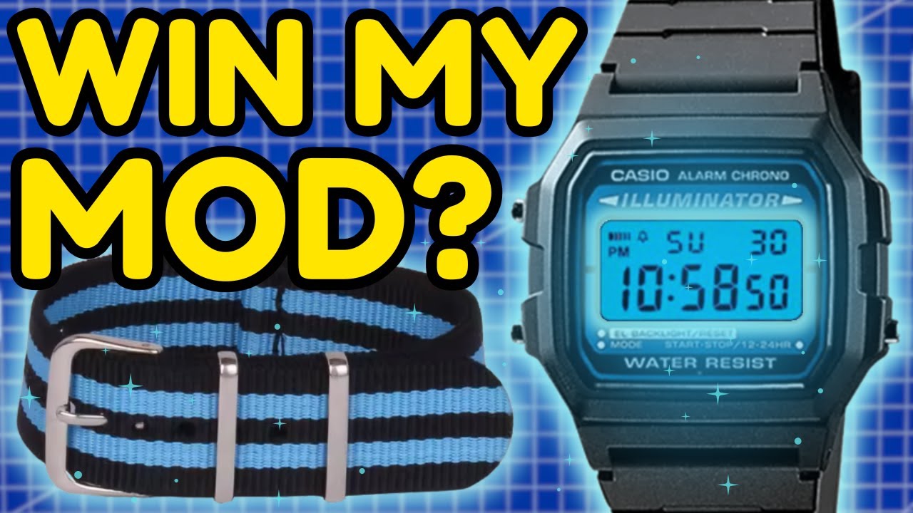 ⌚ Обзор Casio F-105W за 1 неделю + модификация (и победа?) 🤩