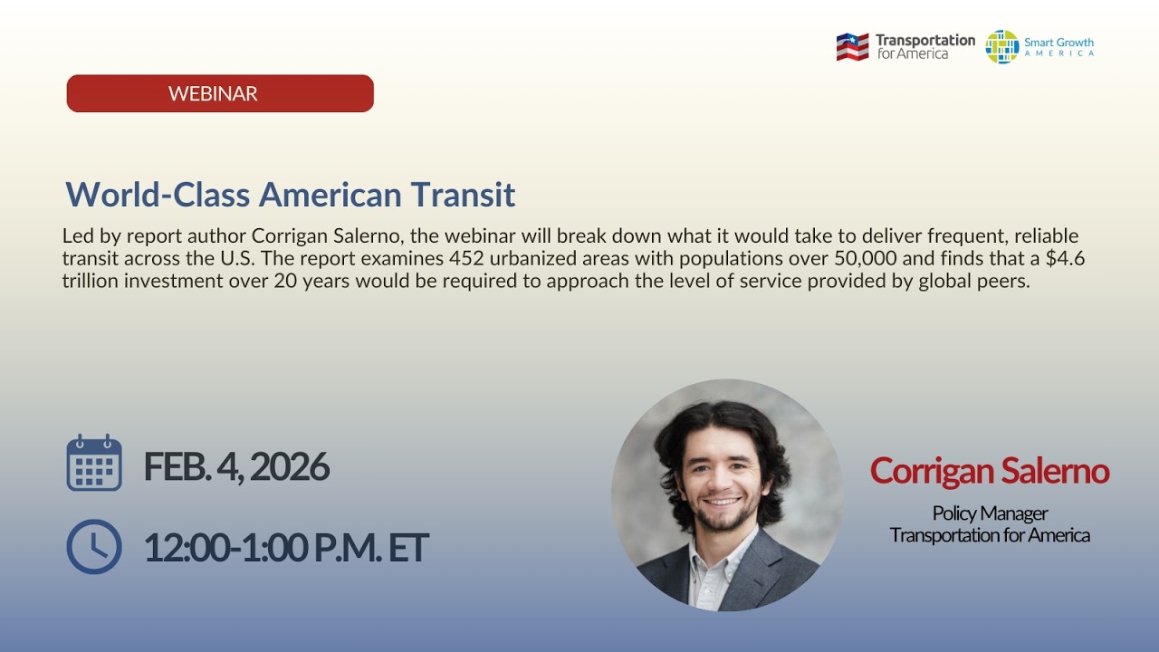Getting to World-Class American Transit