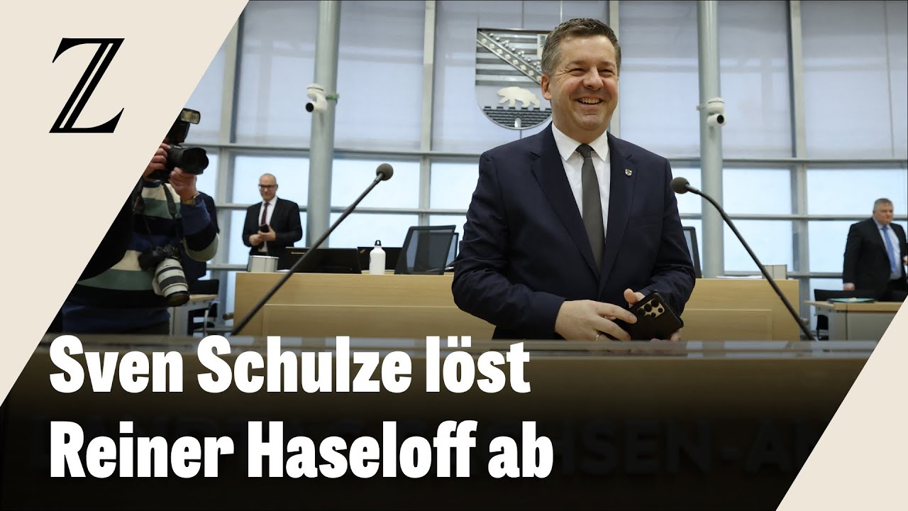 Sven Schulze ist neuer Ministerpr&auml;sident von Sachsen-Anhalt
