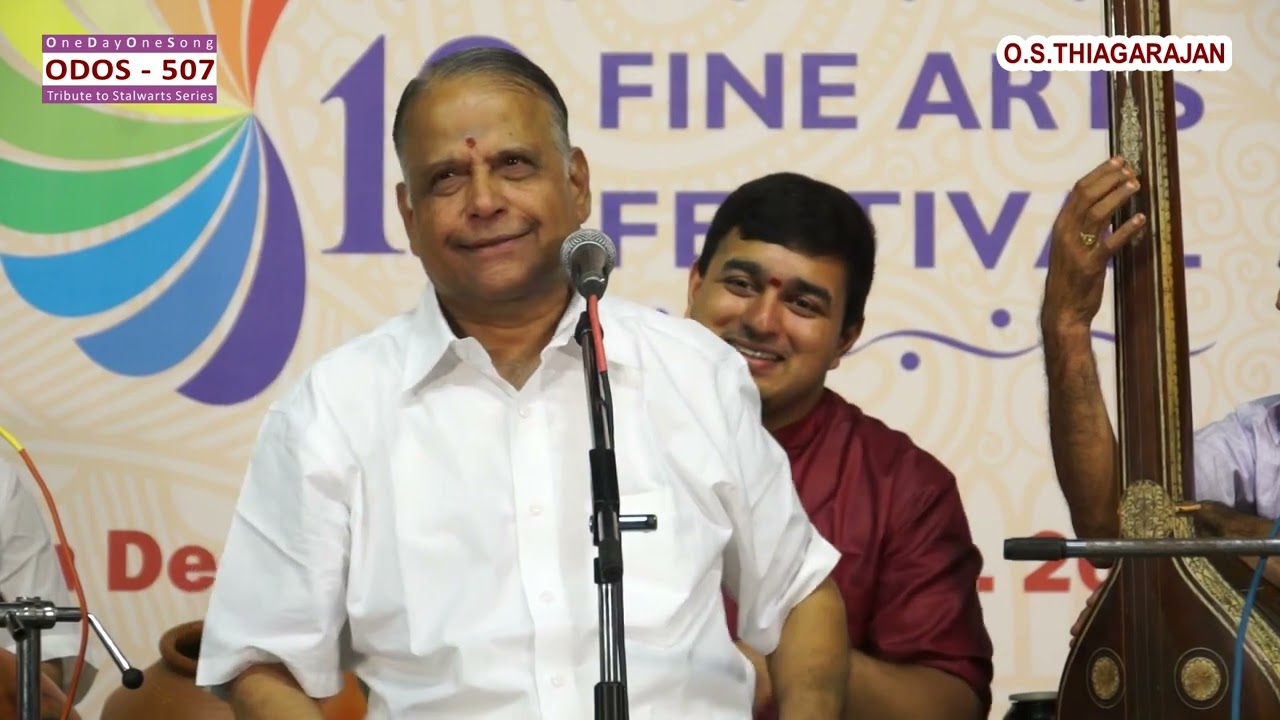 ODOS507. O. S. THIAGARAJAN -  7.  Kaddanuvariki -  Todi  - Adi - Thyagaraja