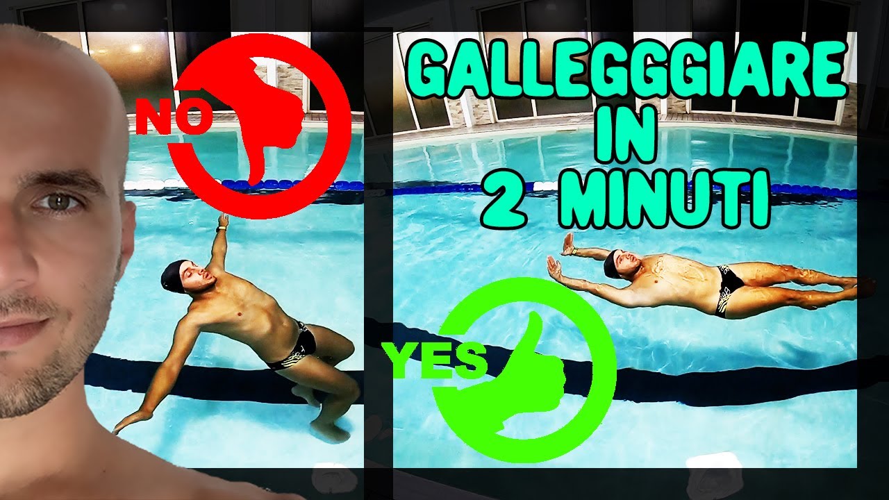 Corso di nuoto - Lezione 8 - Imparare a galleggiare °stare a galla°[GIANNI BARBERINO]