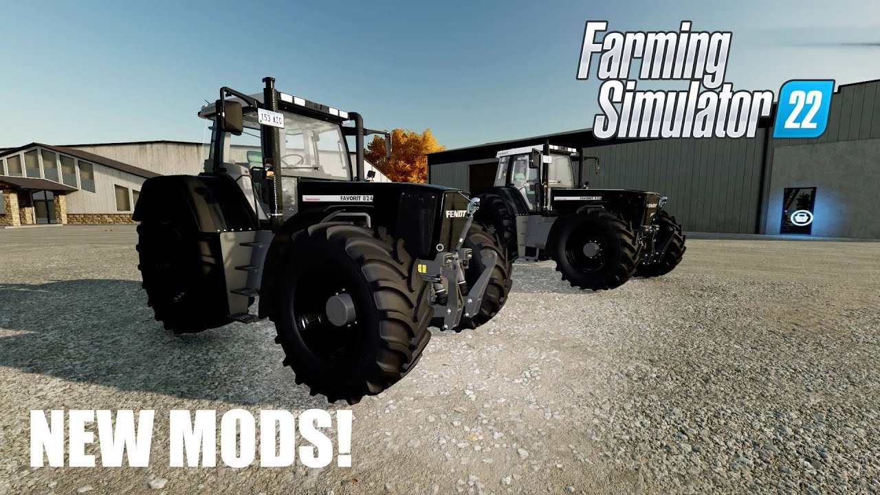 NEW FENDT MODS in Farming Simulator 2022 | Some great 800 / 900 Fendt Favorit Mods