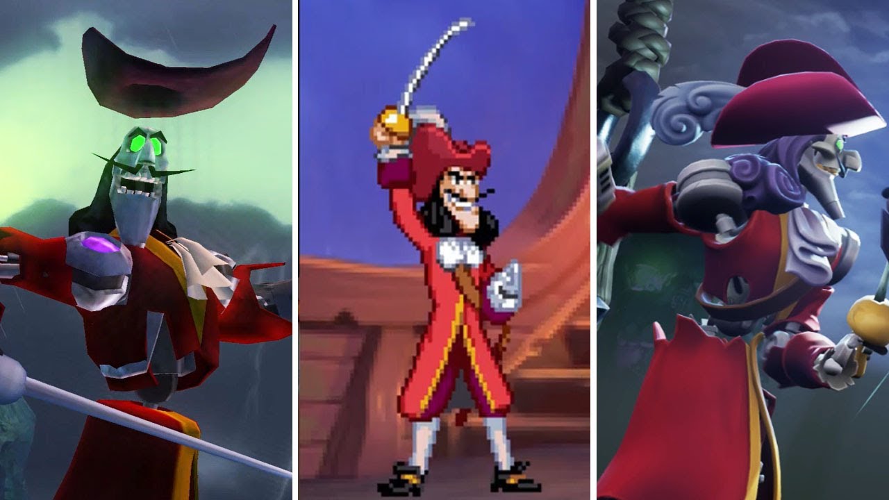 Evolution of Captain Hook Boss Battles in Epic Mickey Games (2010 - 2024) 4K