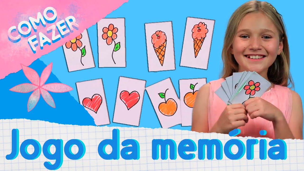 DIY: APRENDEMOS A FAZER UM JOGO DA MEMÓRIA