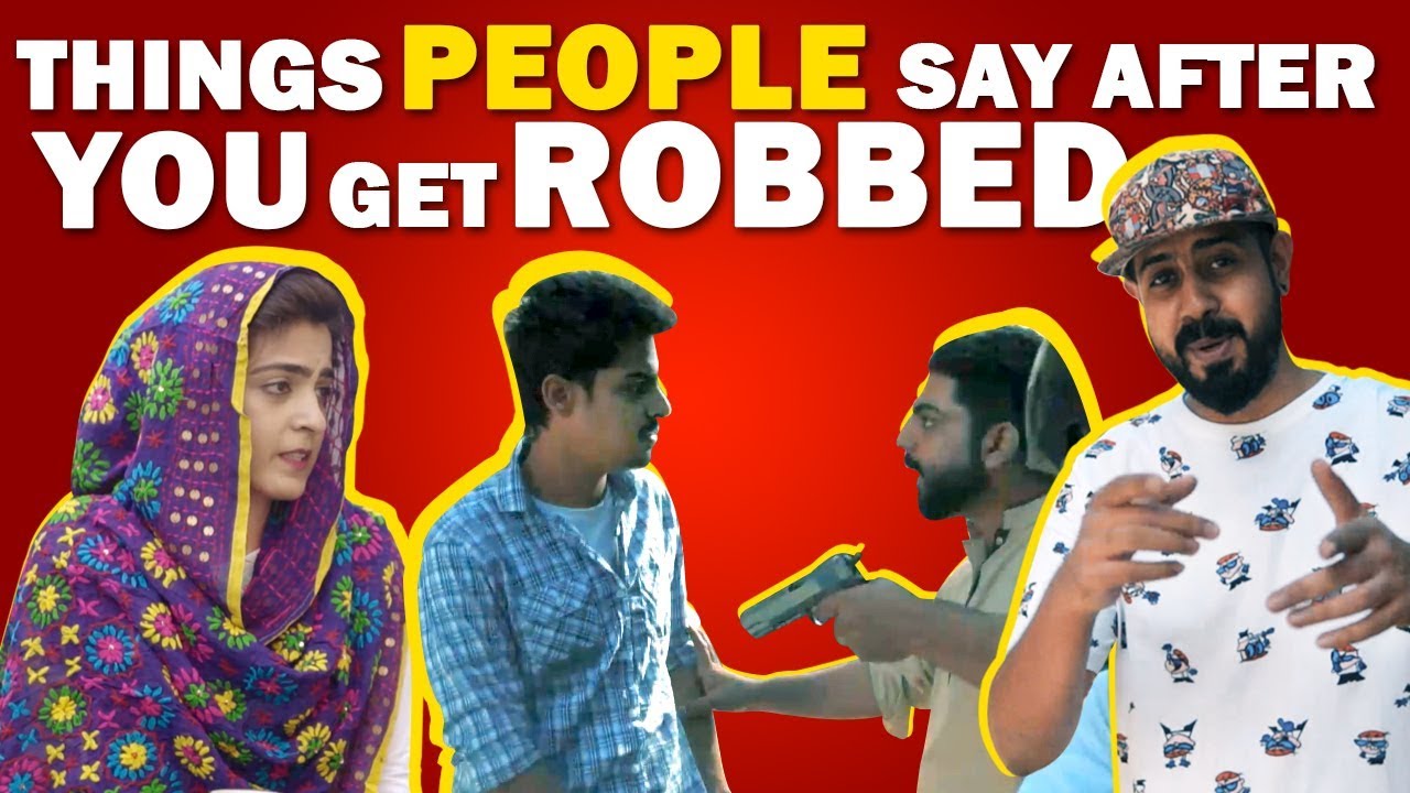 Things People Say After You Get Robbed | Bekaar Films | Comedy Skit