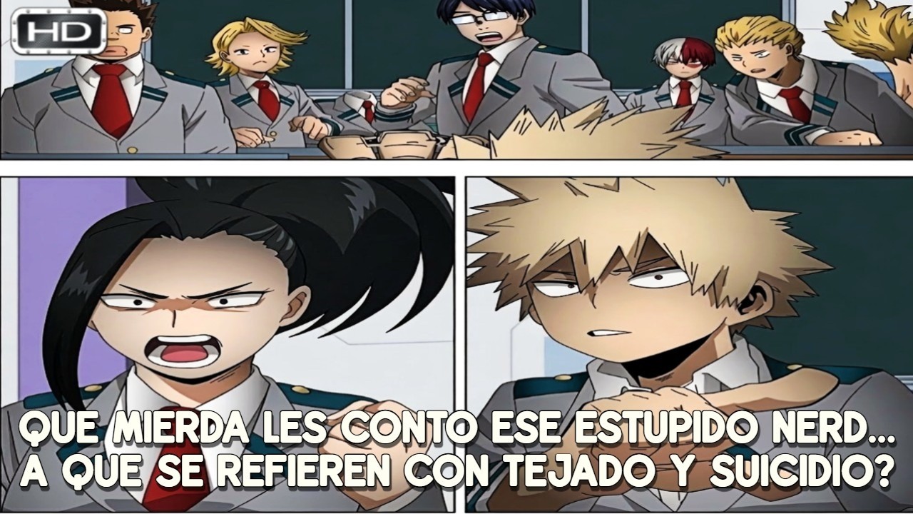 QHPS La Clase 1A Se Enteraba De Todo El Abuso De Bakugo A Izuku Tras La Batalla De Prueba?