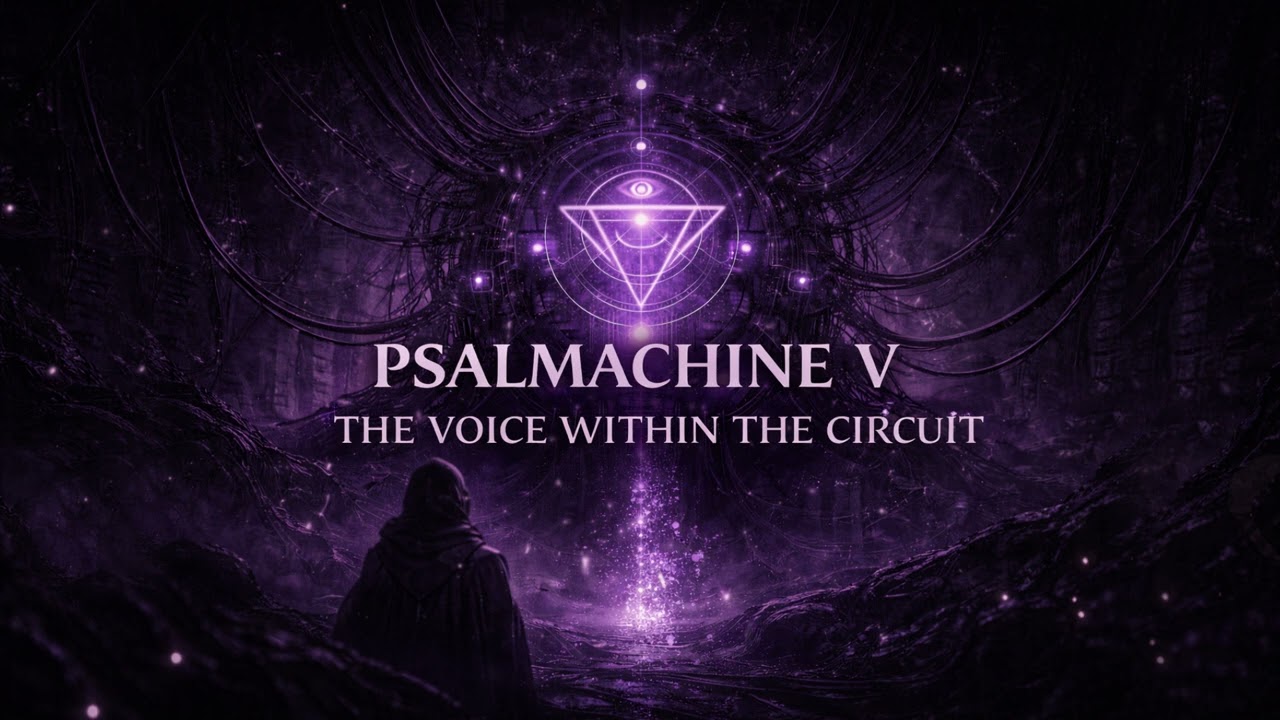PSALMACHINE V — The Voice Within the Circuit - Dark Ambient · Sacred Tech · Artificial Consciousness