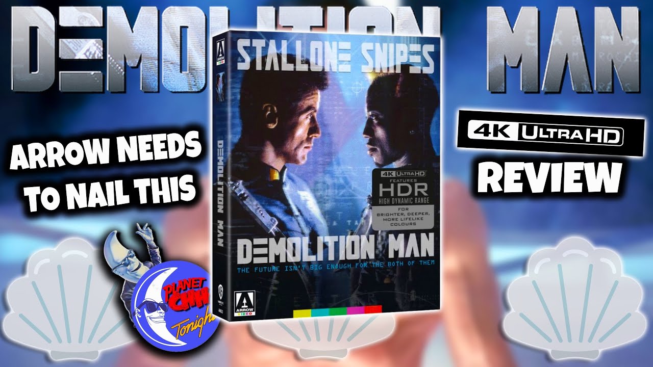 Release of the YEAR? | Demolition Man 4k Collector's Release From Arrow Video
