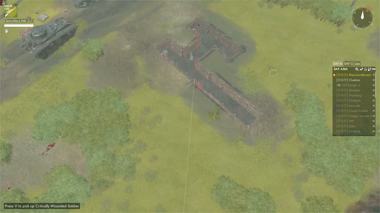 Foxhole Infantry: Using warden sniper against wardens