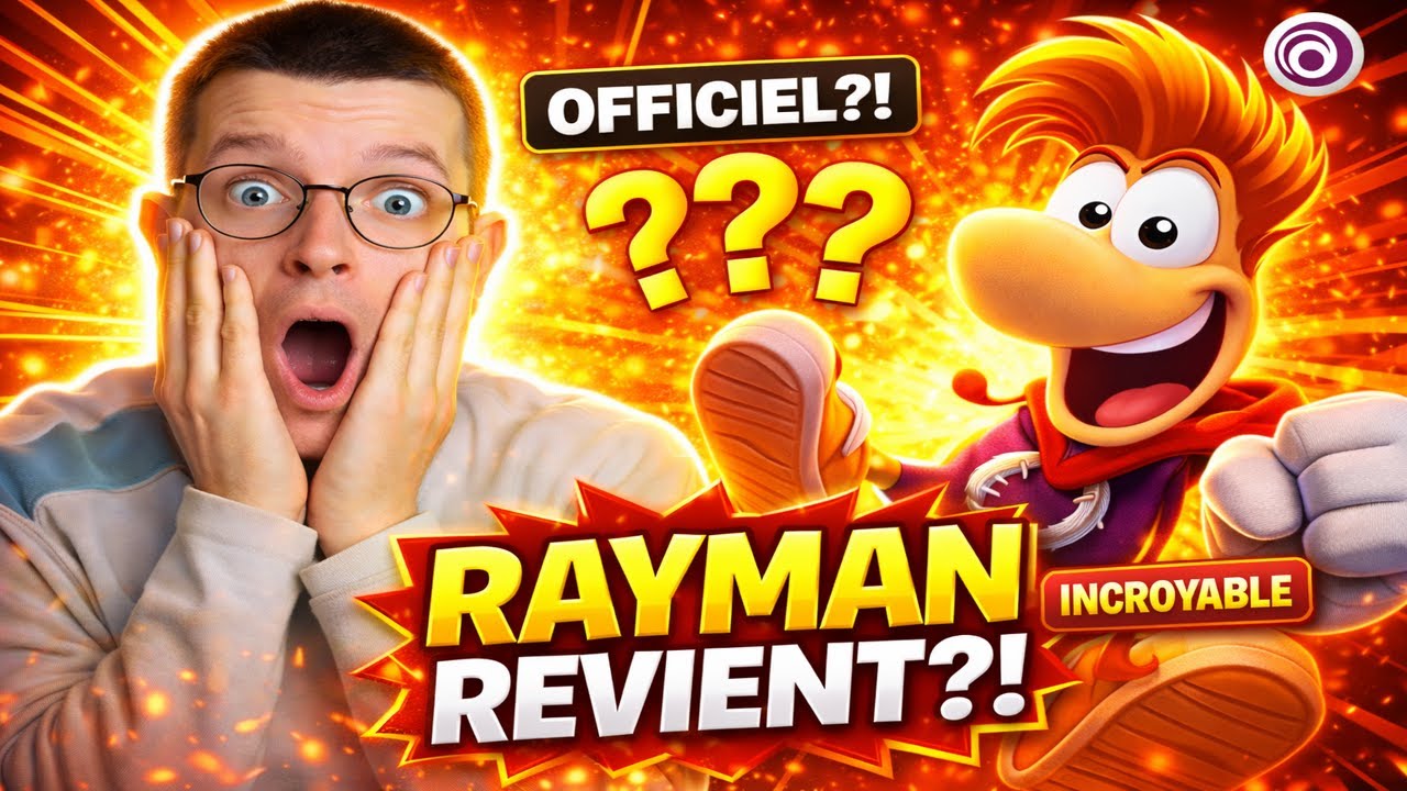 👉 “RAYMAN REVIENT ?! Ubisoft prépare une annonce ÉNORME !”😱