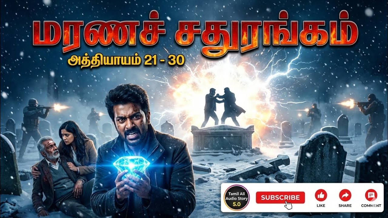 மரணச் சதுரங்கம்  Tamil All Audio Story 5.0 youtube channel subscribe like share comment friends 