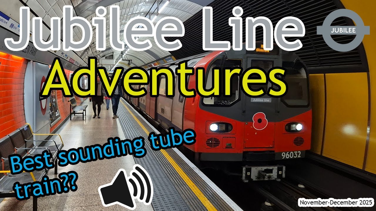 London Underground Jubilee Line Adventures (Nov-Dec 2025)