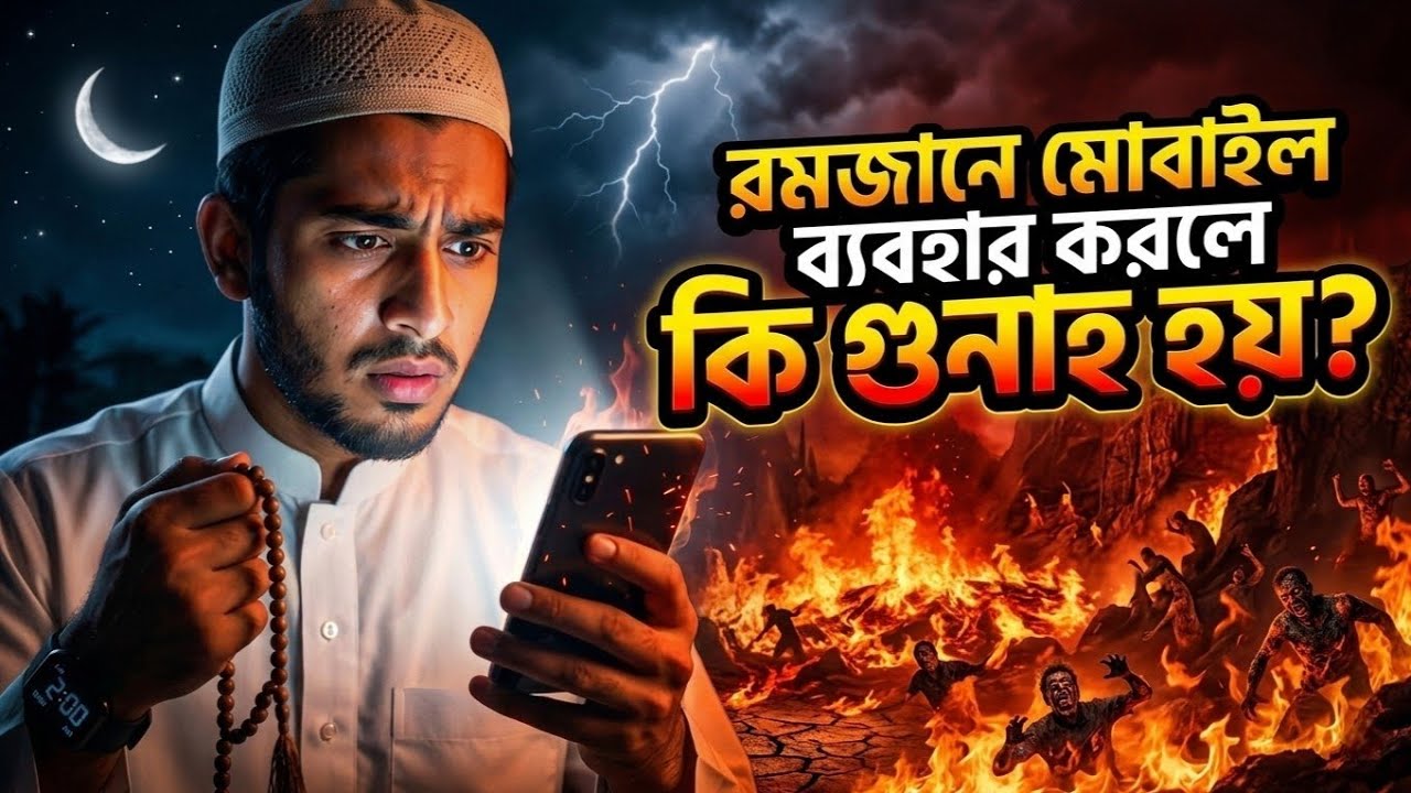 রমজানে মোবাইল ব্যবহার করলে কি গুনাহ হয়? সত্য জানুন এখনেই