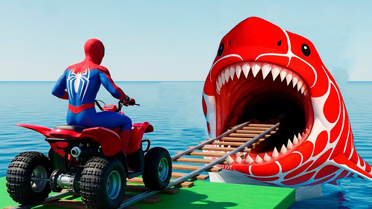 الرجل العنكبوت انقاذ باتمان Spider-Man Rescue batman vs iron man vs venom funny Game GTA 5 superhero