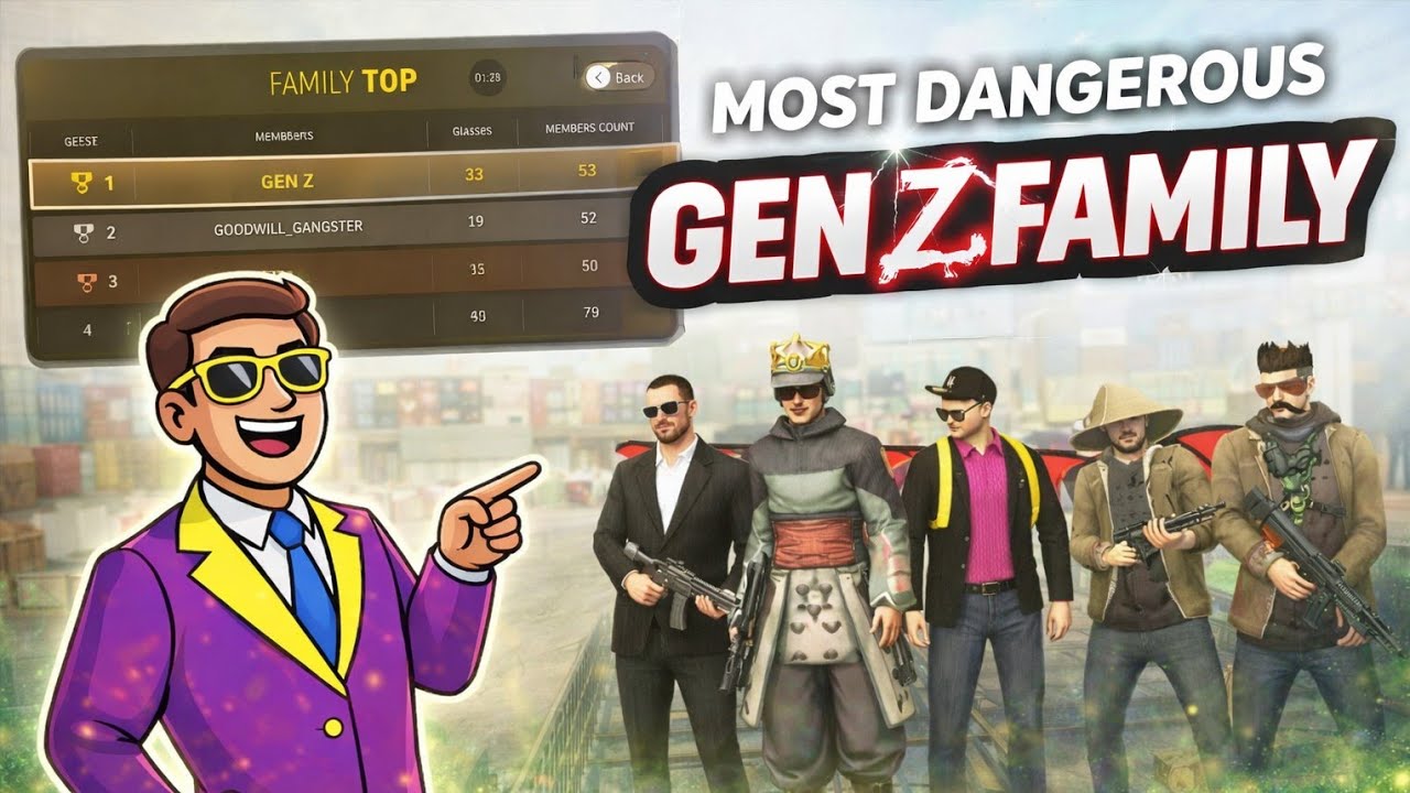 GEN Z 😈 The Most Dangerous Family in Grand Mobile | Family Series Part 2