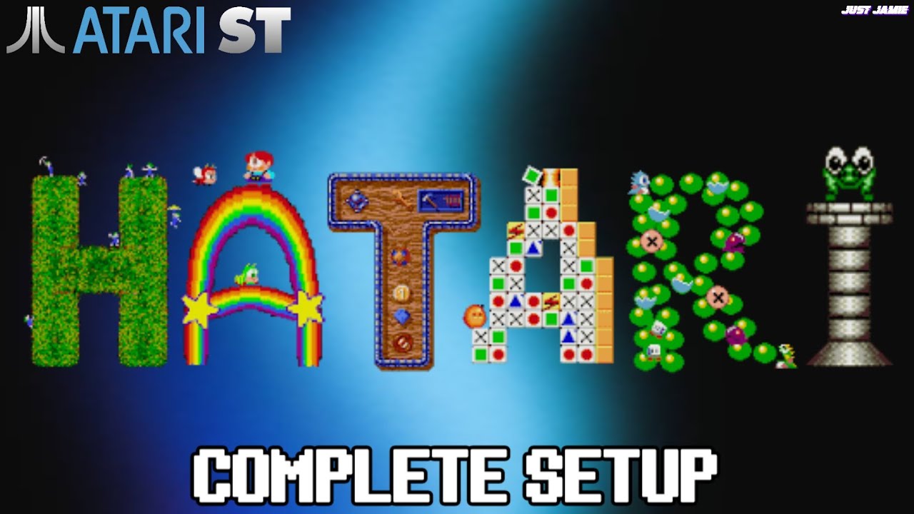 Руководство по настройке эмулятора Hatari - Atari ST для начинающих #hatari #atarist #emulator