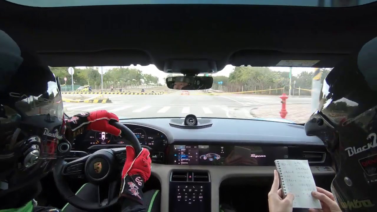 2021彰化賽車節0號車Porsche Taycan 4S林沅滸&陳德威SS1