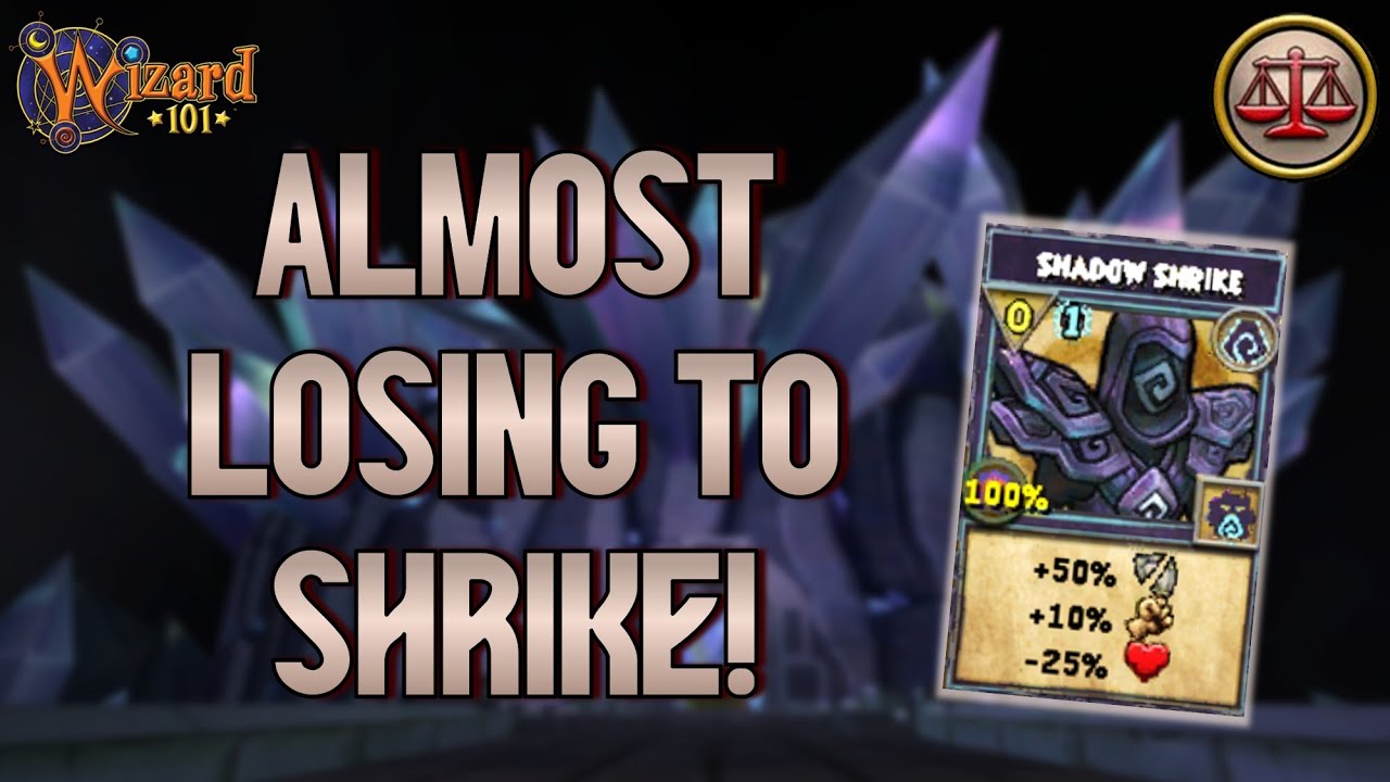 Max Balance (140) PvP: Almost Losing To Shrike! | Wizard101