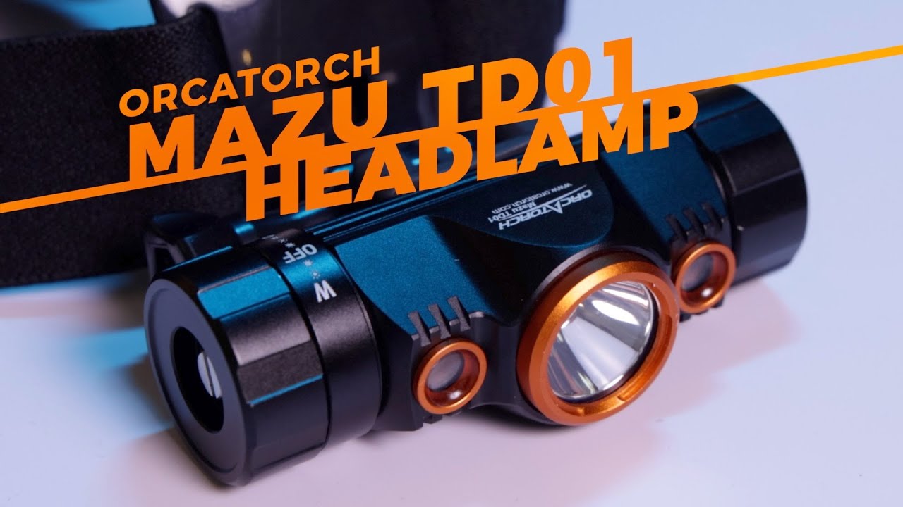 Scuba Diving Headlamp Review / OrcaTorch Mazu TD01 / WolFang Digital