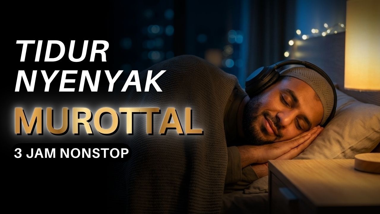 Murottal Al Quran 3 Jam Nonstop untuk Tidur Nyenyak | Penenang Hati & Pikiran