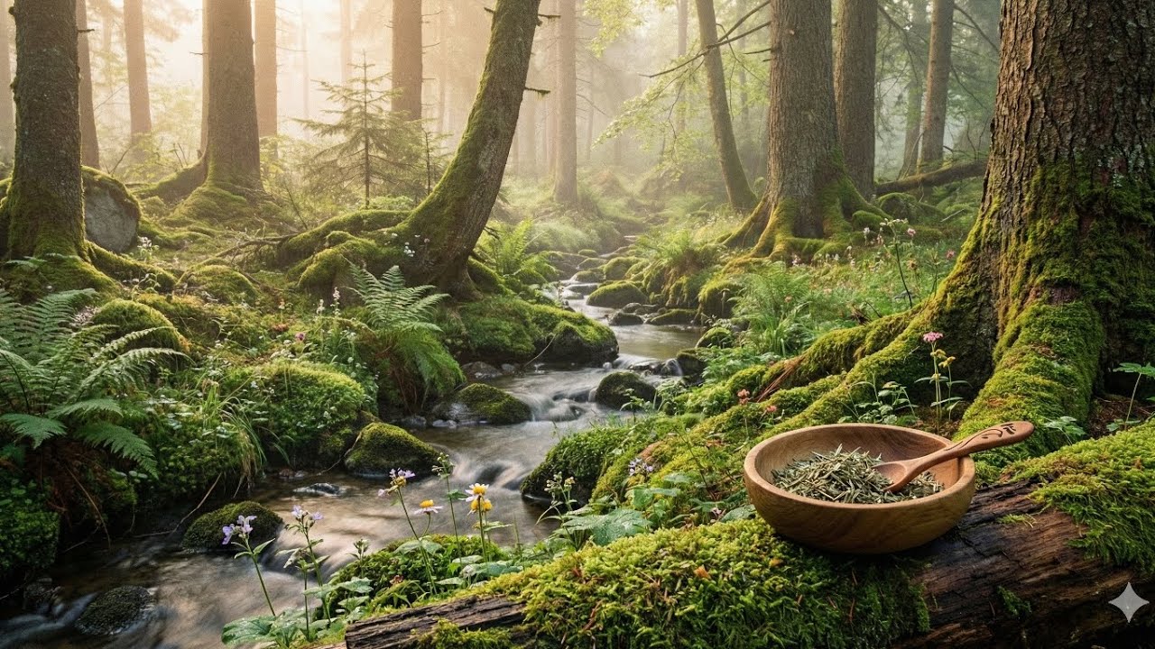 1 Saat Sakin Piyano & Doğa 🌿 Ders, Odaklanma ve Rahatlama İçin Enstrümantal Müzik