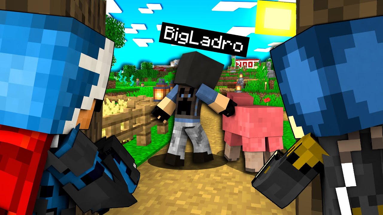 HO VISTO IL BIG LADRO NEL MONDO DEGLI YOUTUBER - MINECRAFT ITA