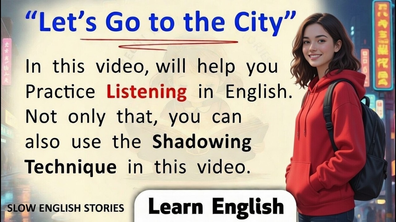 Improve Your English Listening & Speaking – Shadowing Practice (Level 2)