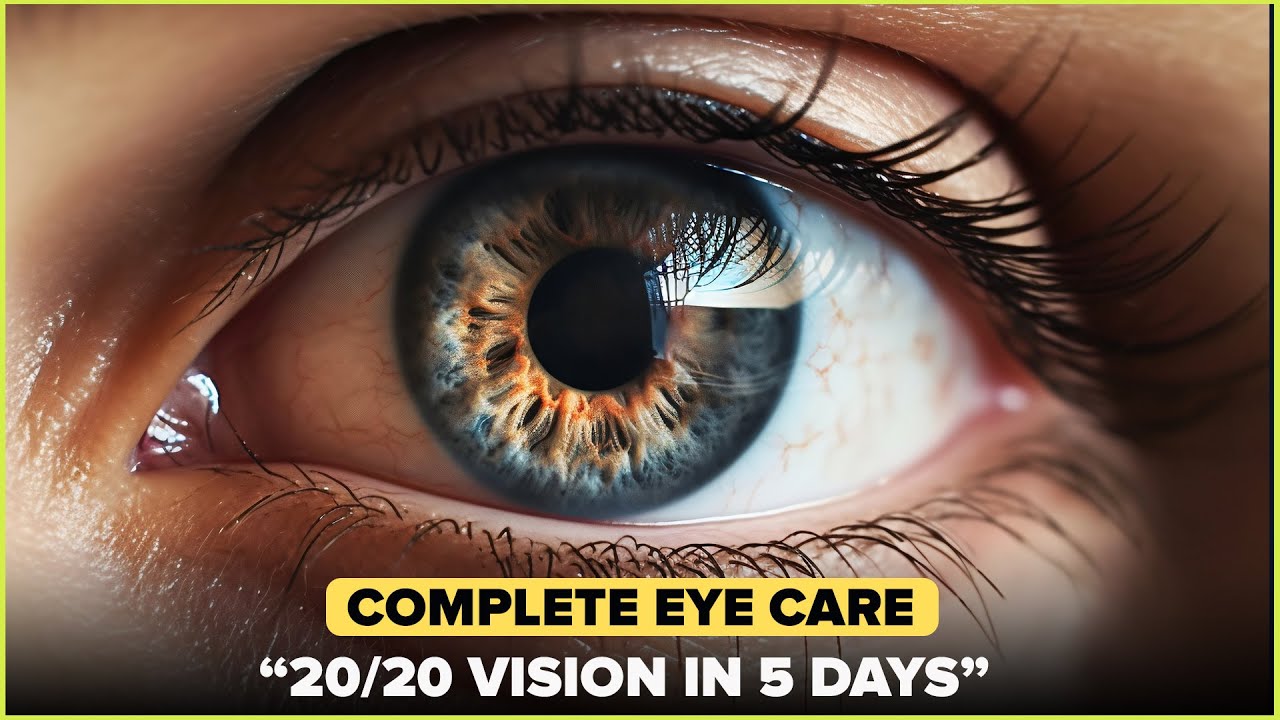CRYSTAL CLEAR VISION: Eye Healing Binaural Beats Meditation |  Improve Blurred Vision IN 5 DAYS