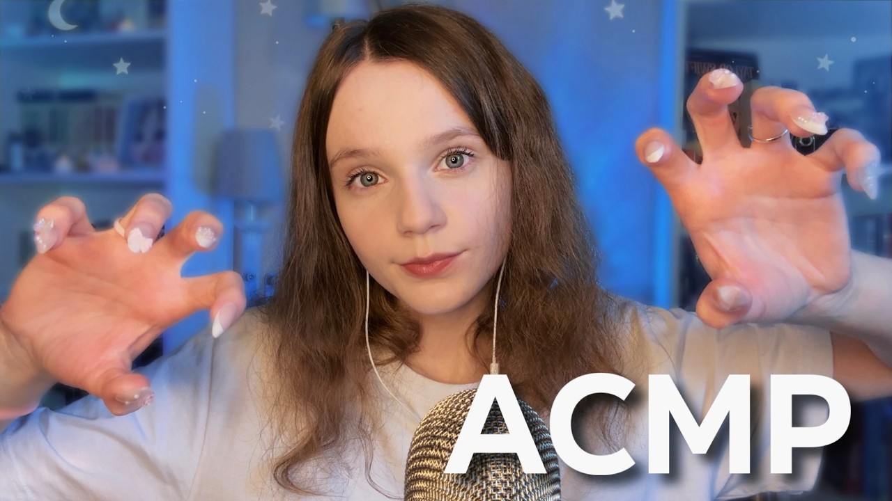 АСМР Звуки Рук + Микрофонные Триггеры + Невидимый Скретчинг 🍓🤍