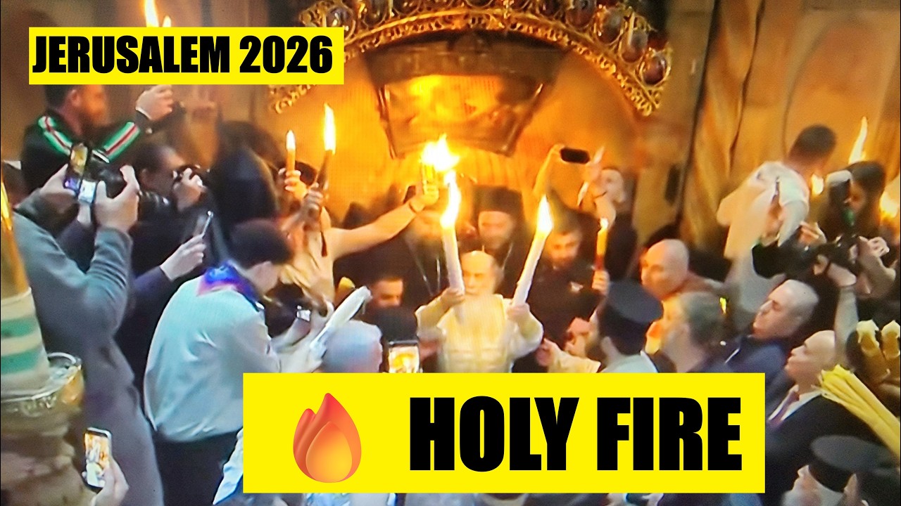 Holy Fire Miracle in Jerusalem 2026 &ndash; The Moment Everyone Waited For