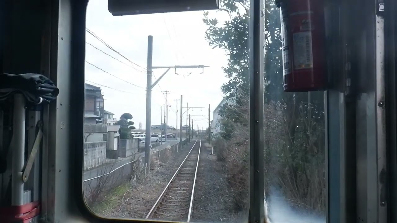 銚子電鉄　銚子→外川　全線前面展望